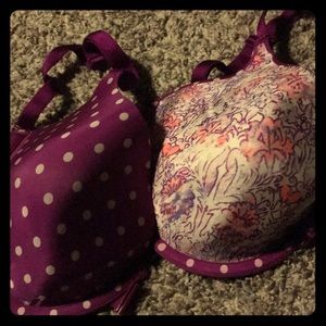38D reversible Victoria's Secret bra